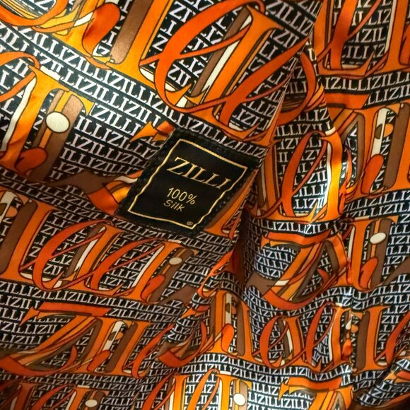 Unbelievable ZILLI Ostrich Leather Blazer 48 euro 38 us SMALL - Picture 6 of 9